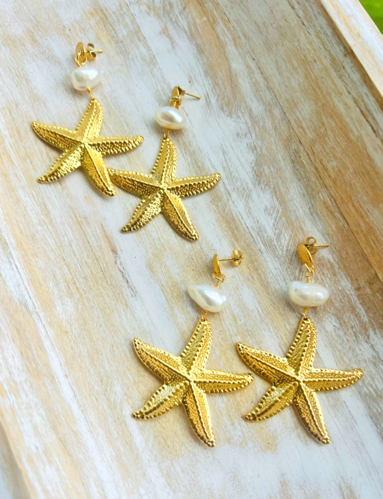 PEARLY STAR EARRINGS